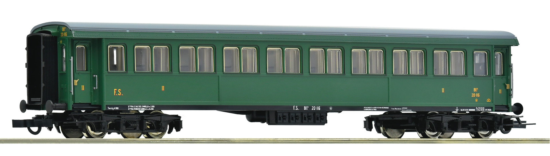 2. Kl. voiture pour trains rapides FS