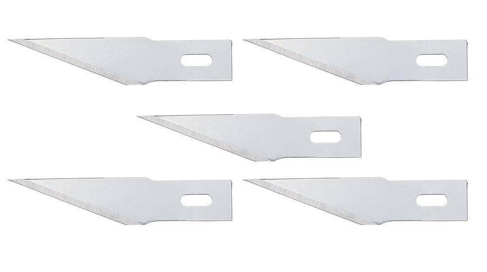 5 Lames de rechange, scalpel, droites