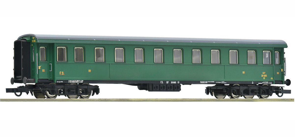3. Kl. voiture pour trains rapides FS
