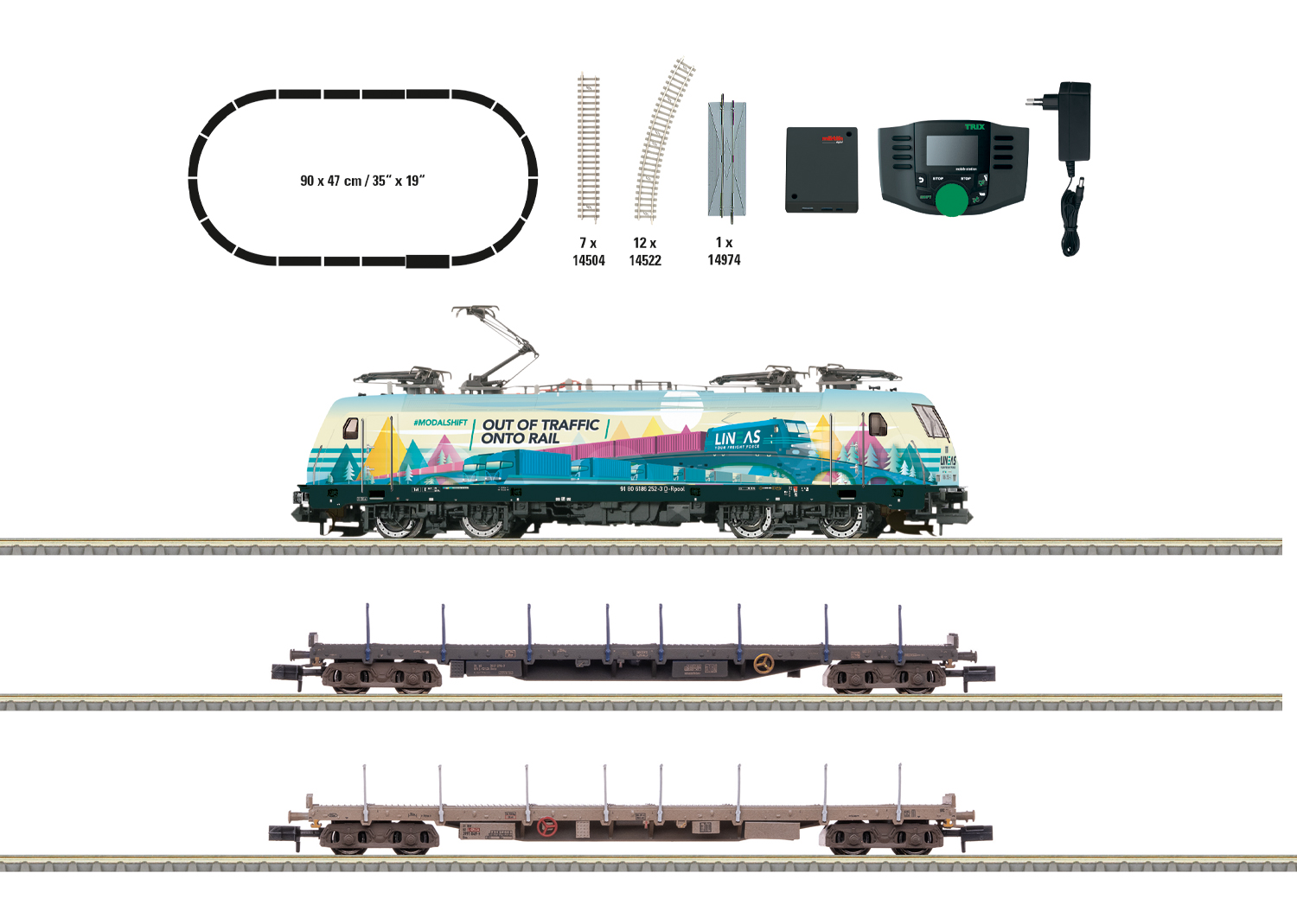 Coffret de départ Digital "Train marchandises"