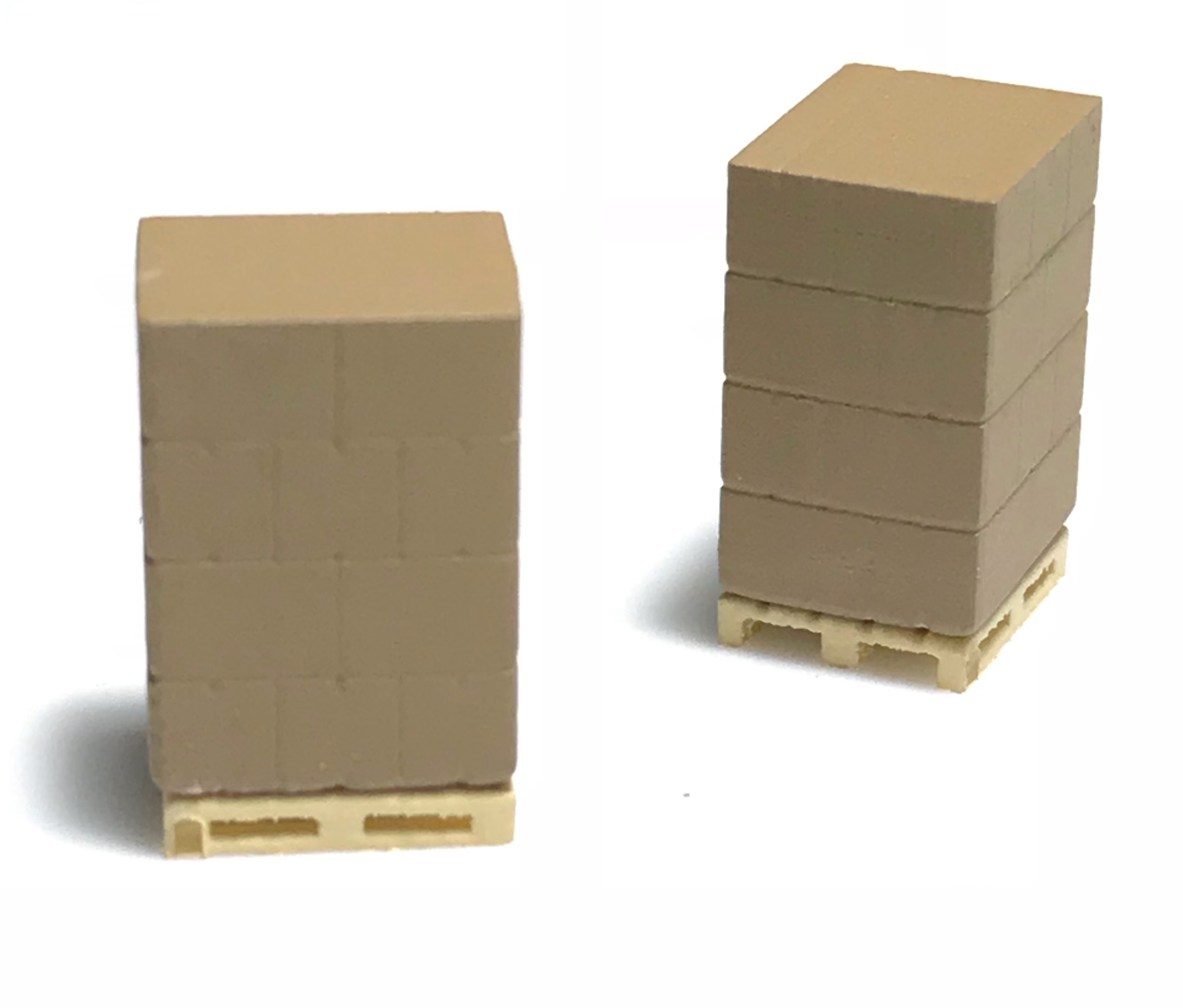 2 palettes avec colis