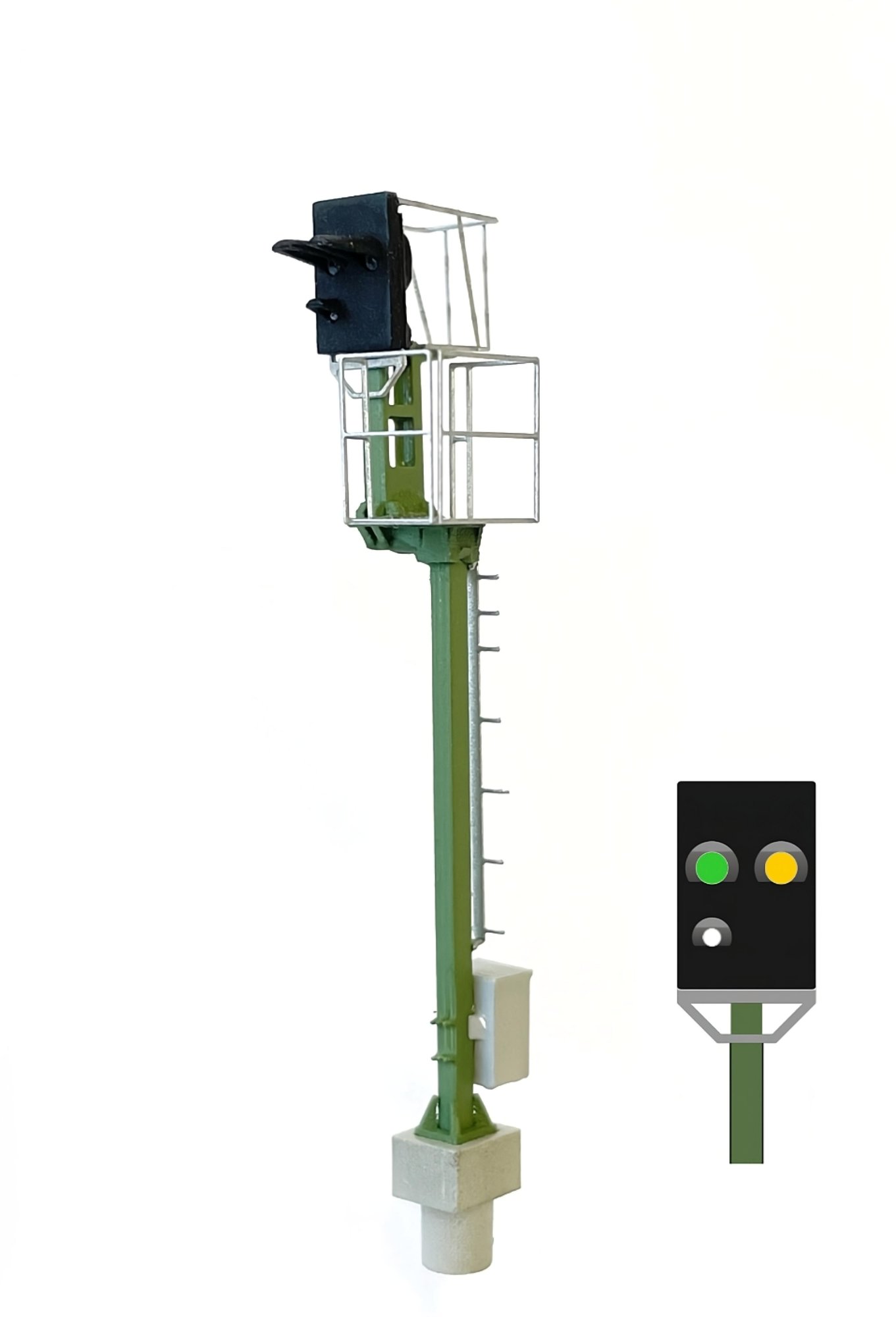 DB - KS-Vorsignalwiederholer im Auslegermast