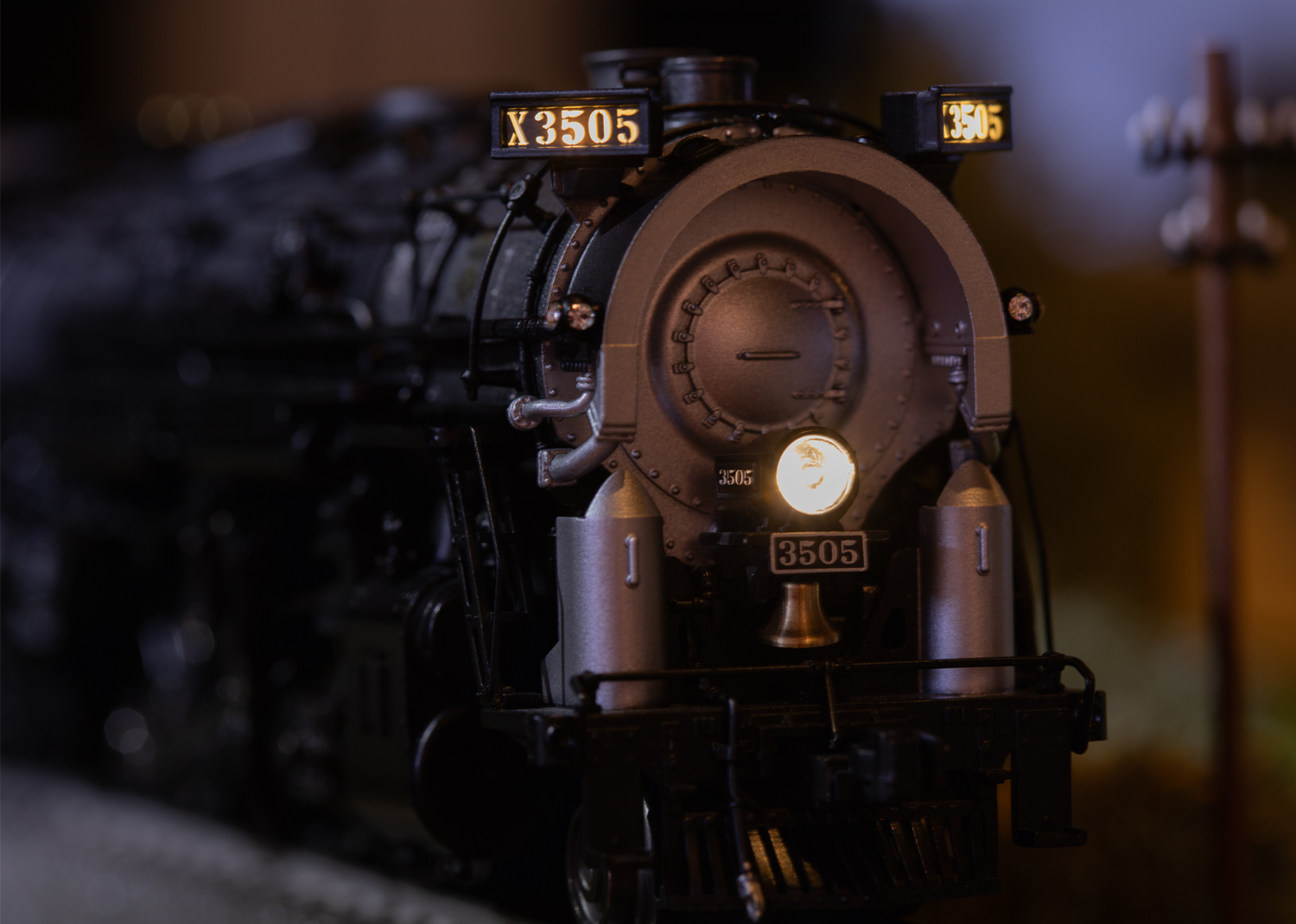 Berkshire 2-8-4 Steam Locomotive