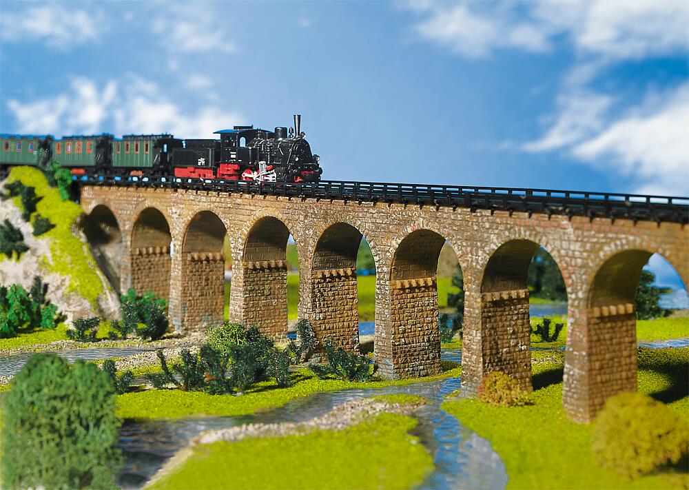 2 Ponts en viaduc, droits