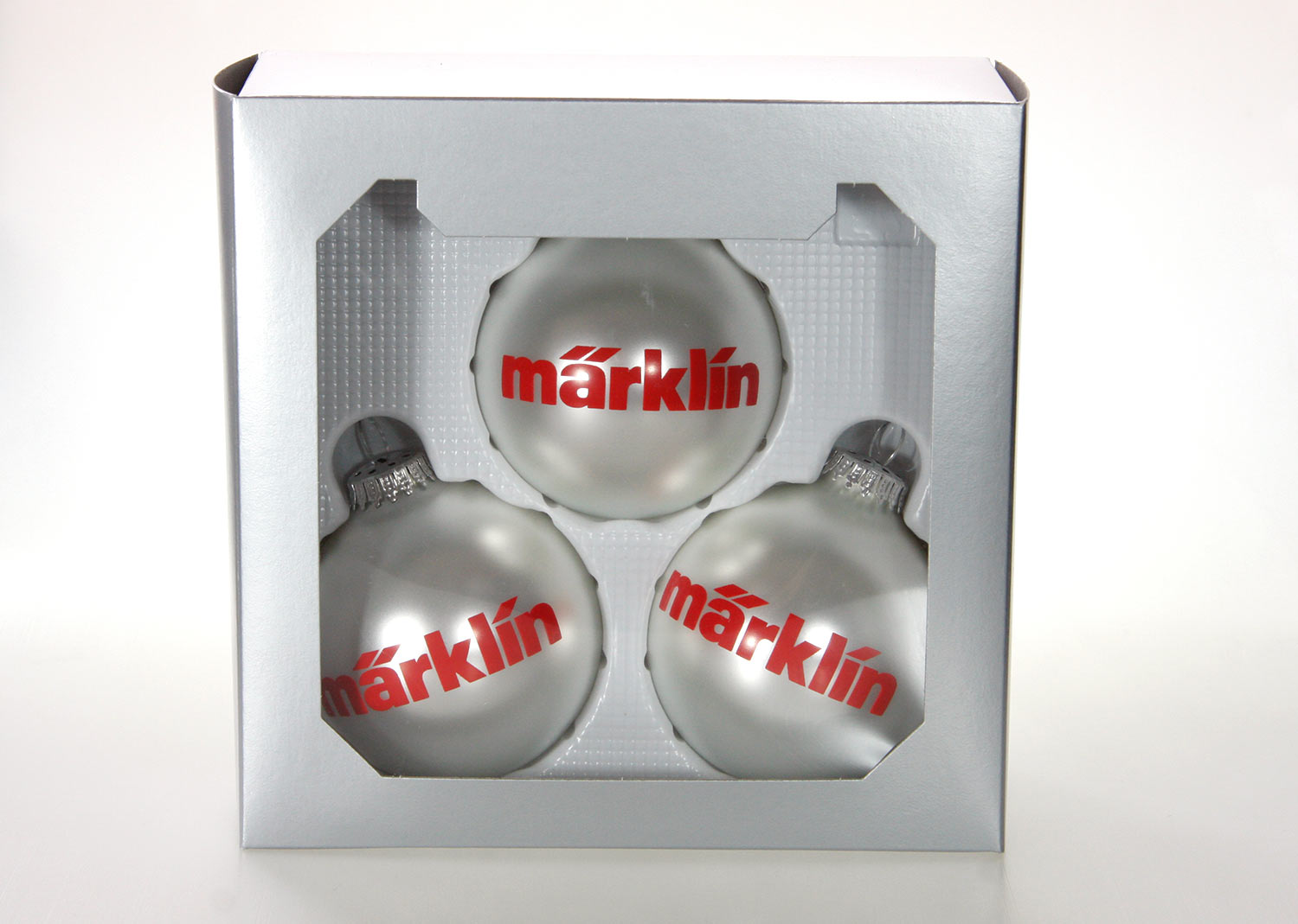 Boules de Noël grandes argentées