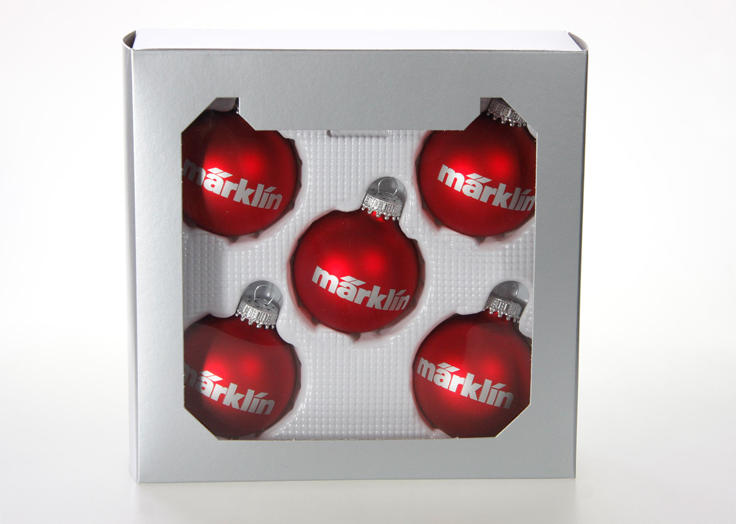 Boules de Noël petites rouges
