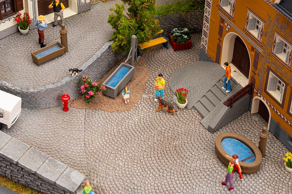 3 fontane di villaggio