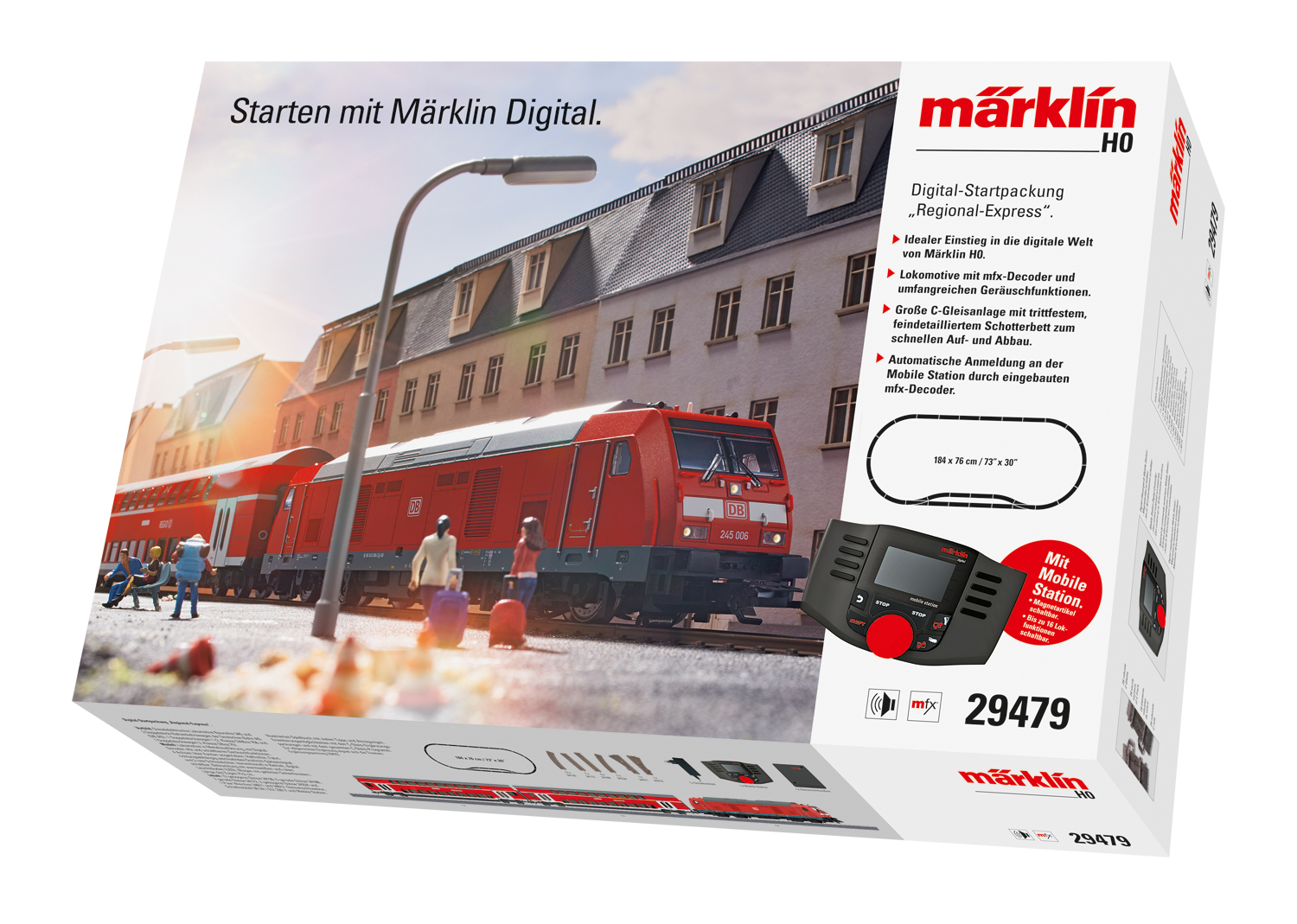 Coffret de départ numérique "Express Régional".