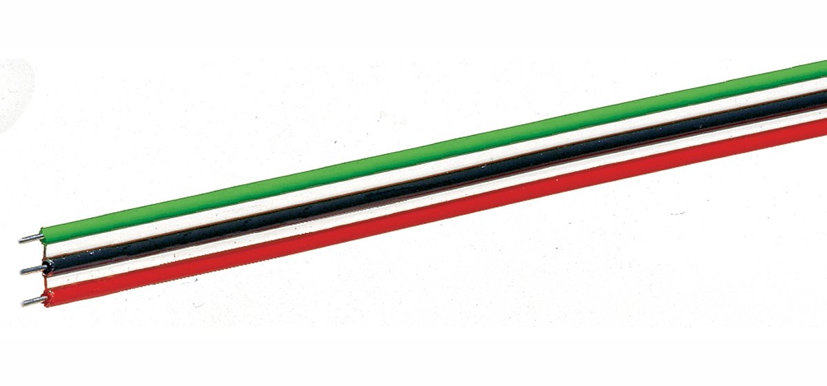 Flachbandkabel 3polig      10M