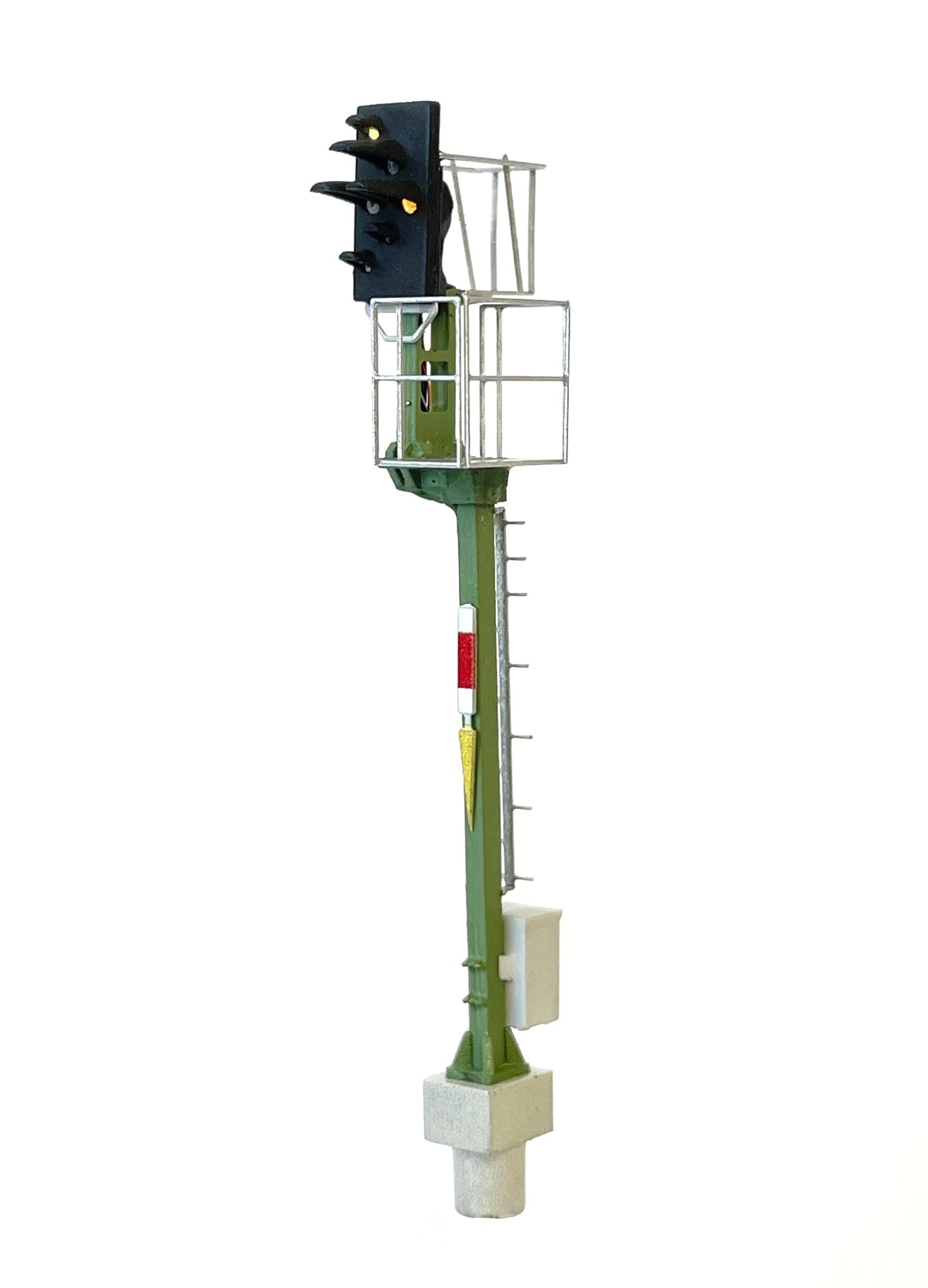 DB - Segnale KS multisezione su palo a mensola con Sh1 e Zs1