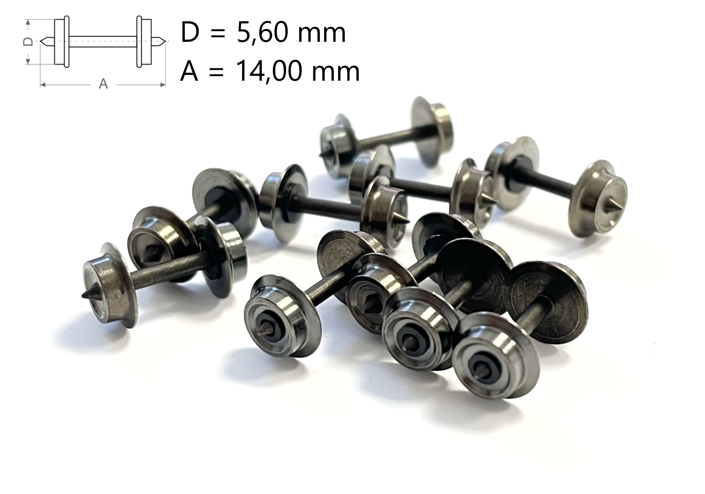 10 Essieux - D5,60 A14,00 ROCO