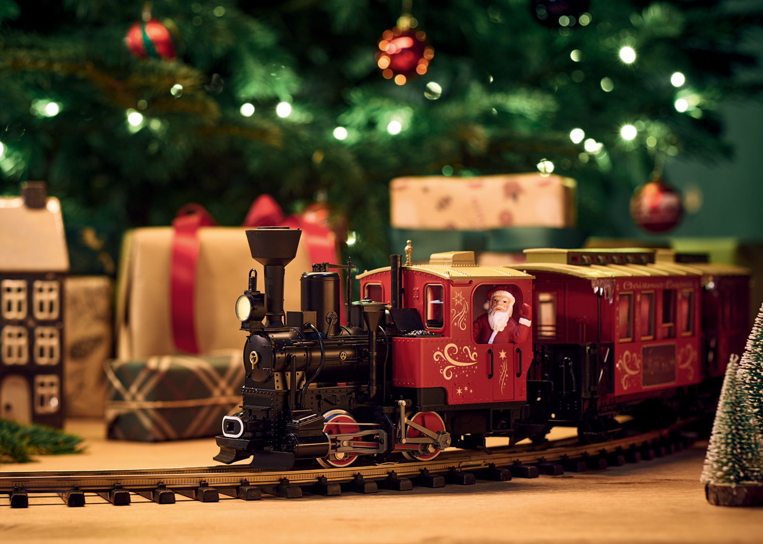 Coffret de départ "Train de Noël"