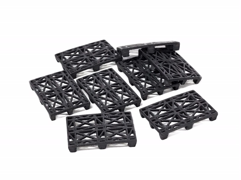 8 europallet in plastica