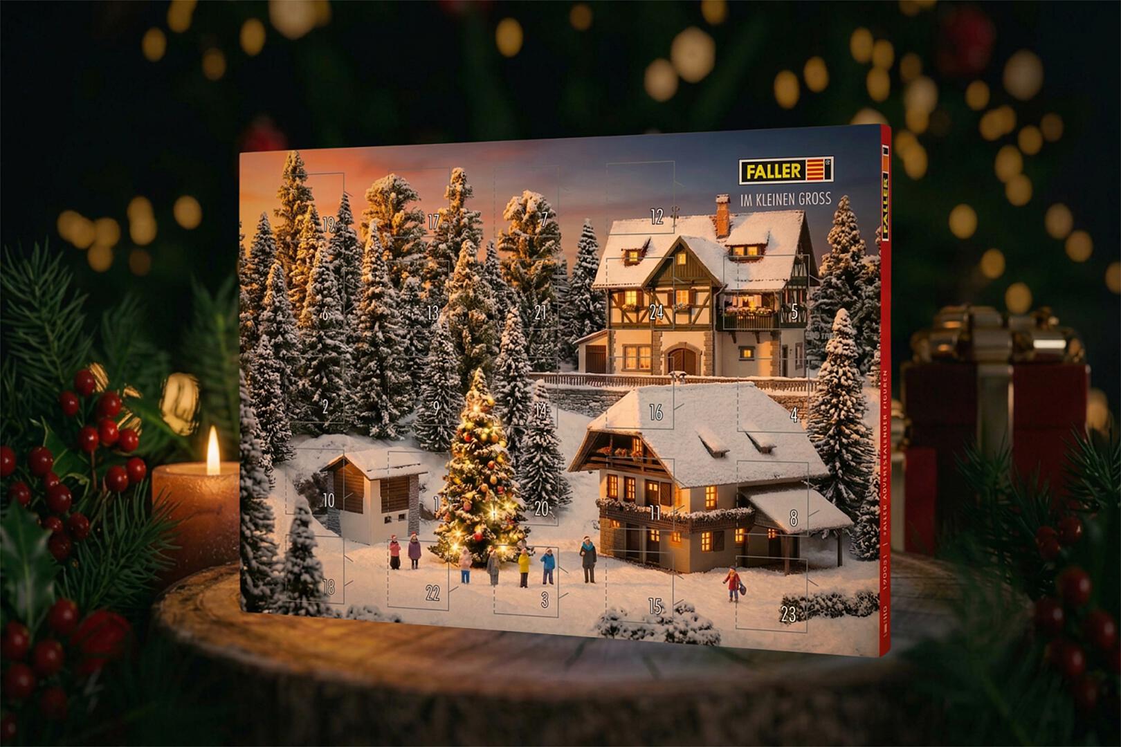 Adventskalender Figuren H0