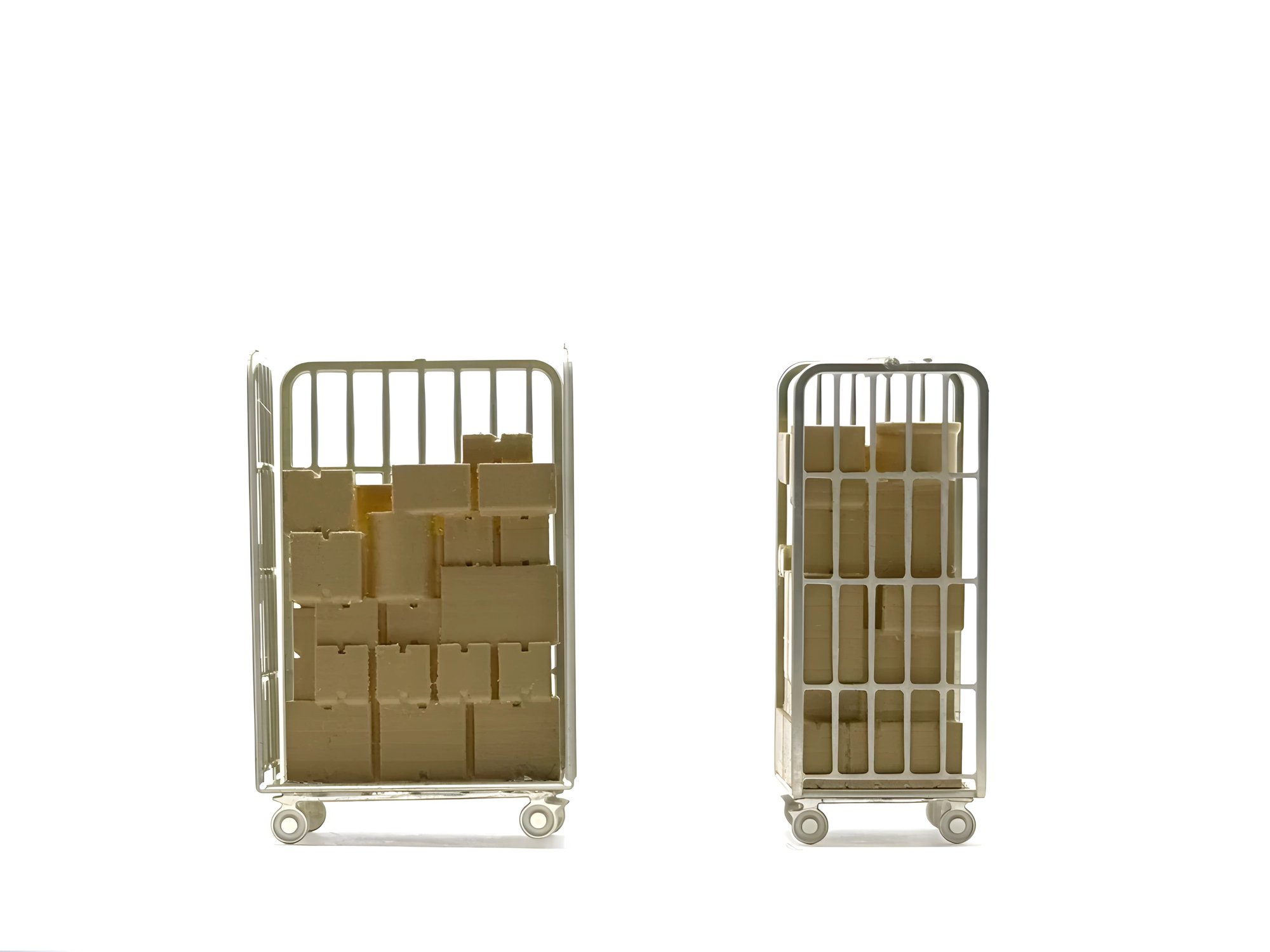 2 chariots à colis