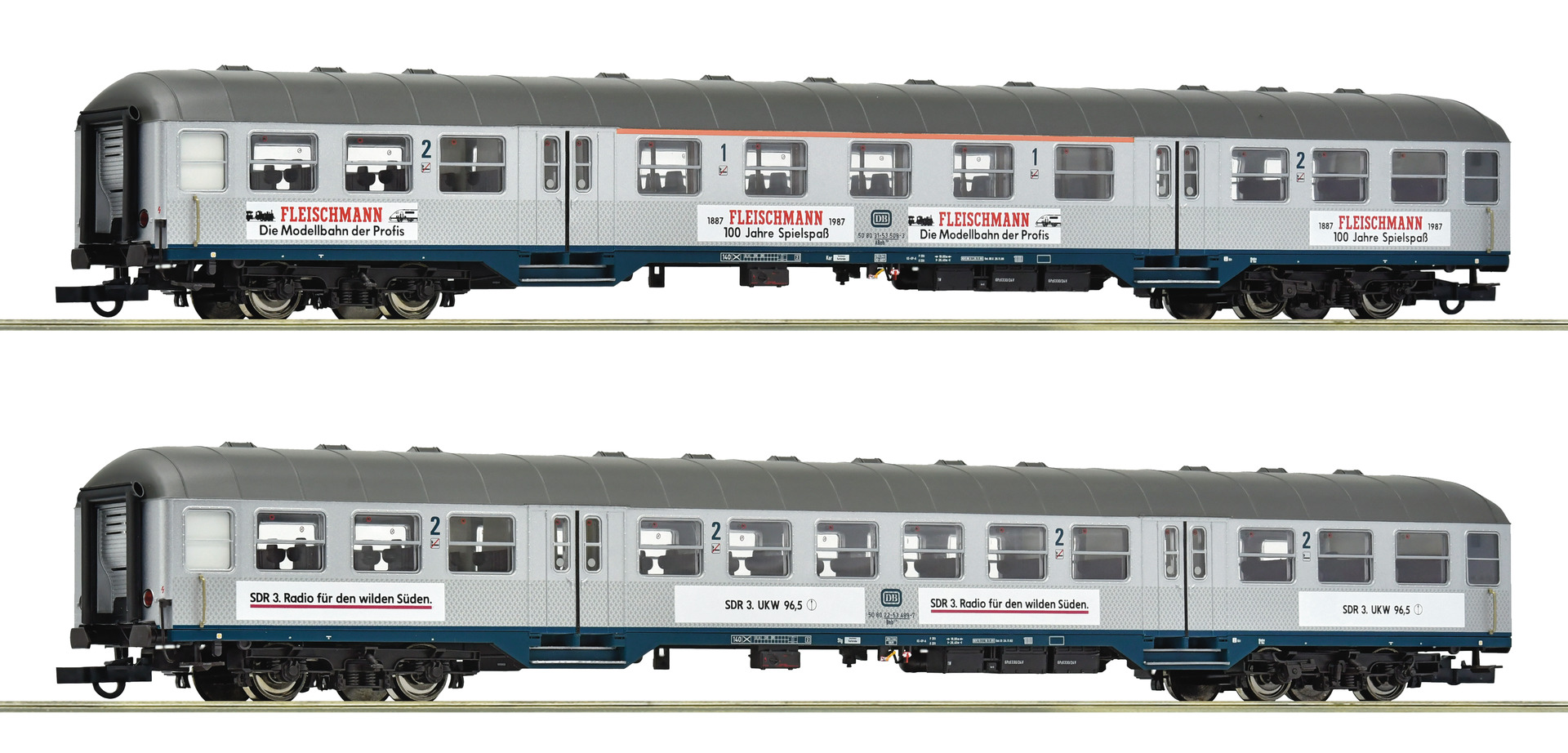 2e coffret Silberling 2e classe DB + publicité