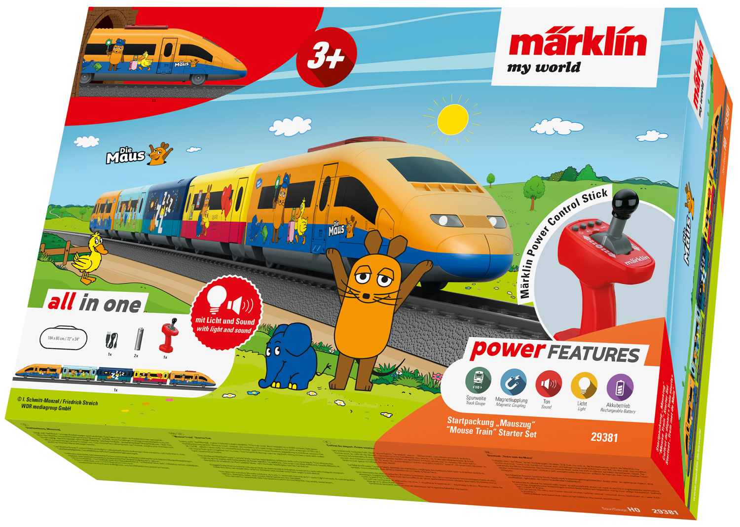 Märklin my world - Startpackung «Mauszug» für Kinder ab 3 Jahren