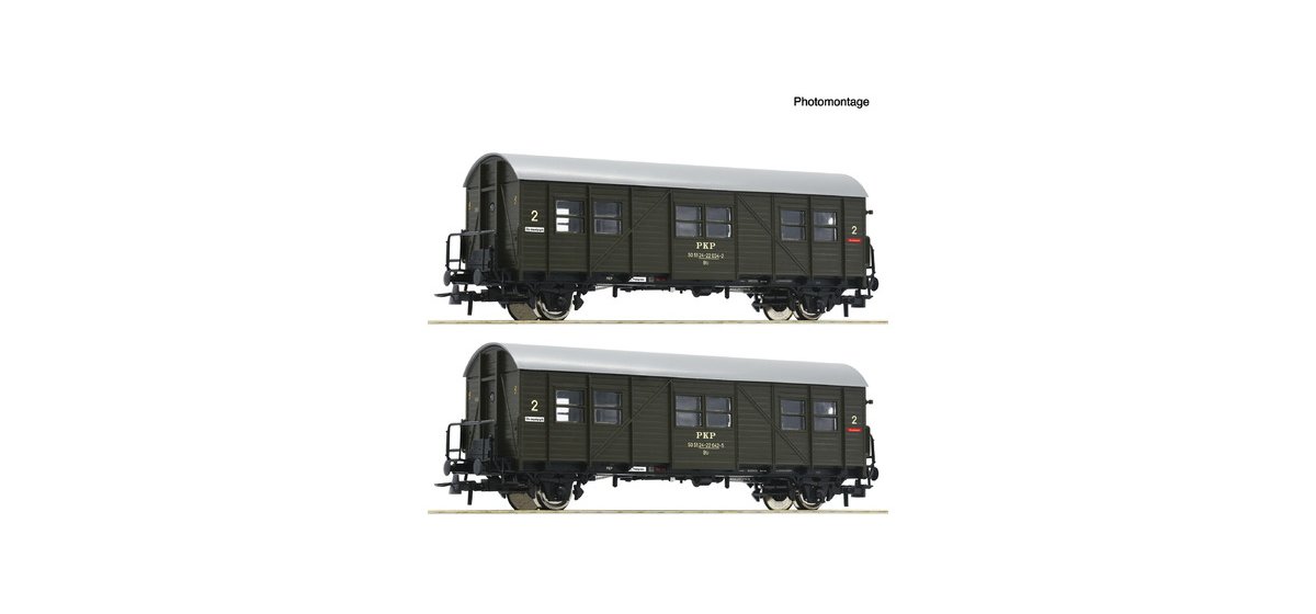 2e coffret de voitures de personnel provisoires PKP