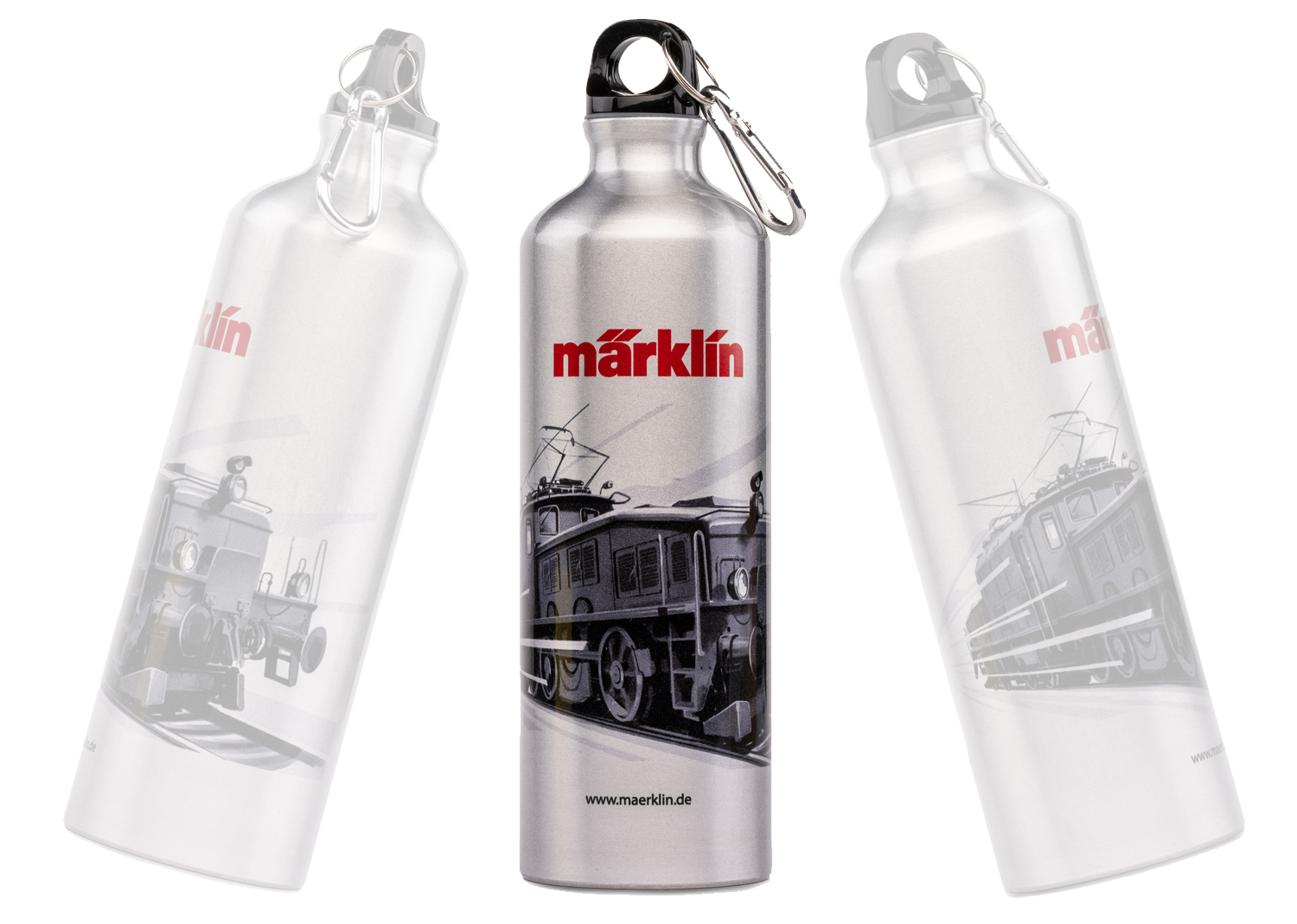 Gourde en aluminium avec motif
