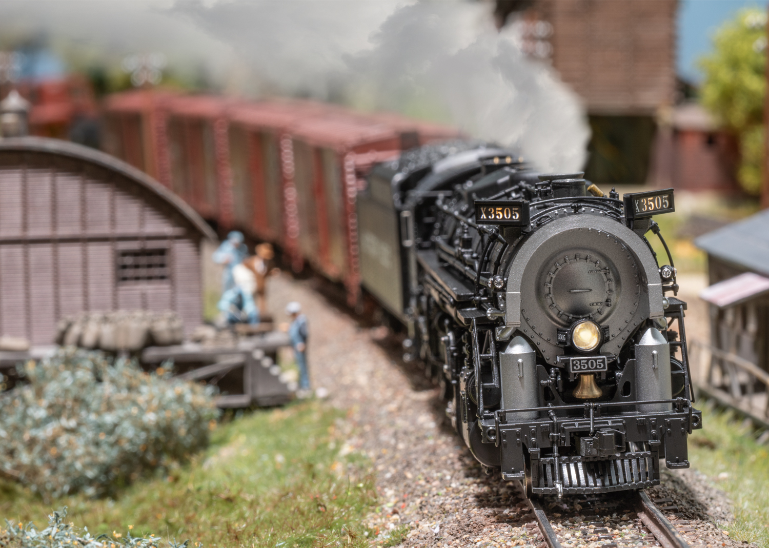 Berkshire 2-8-4 Steam Locomotive