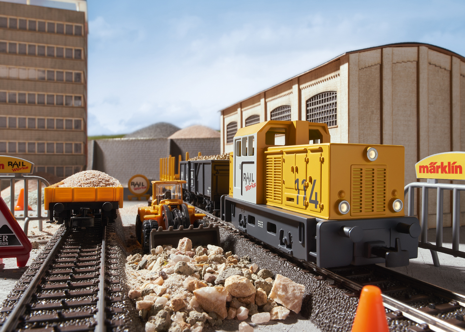 Märklin Start up - Startpackung «Baustelle»