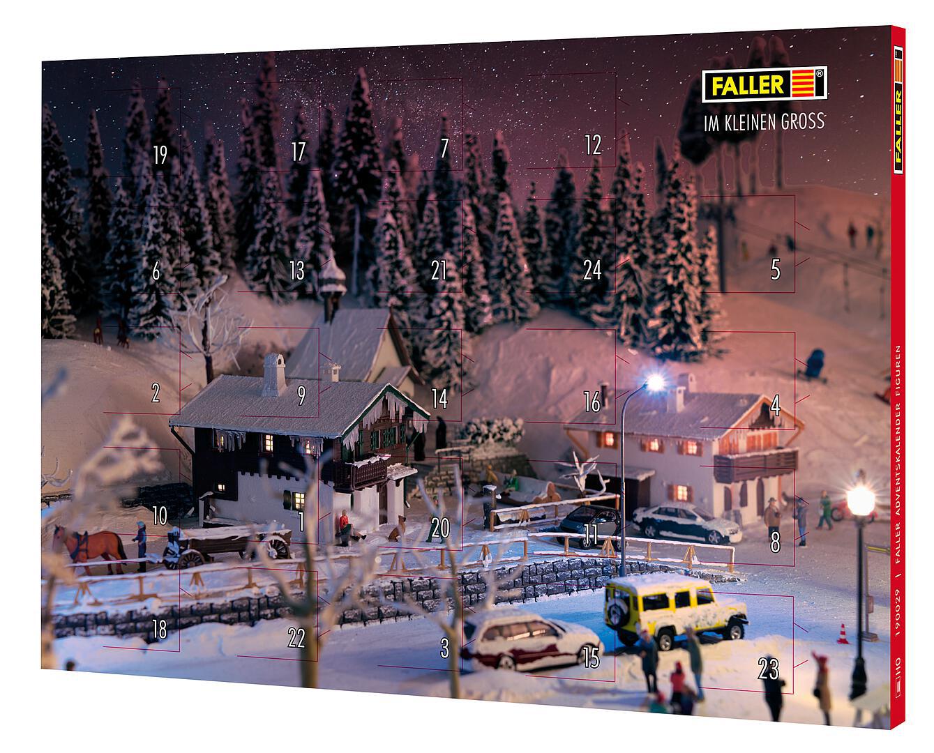 Adventskalender Figuren H0 (2024)