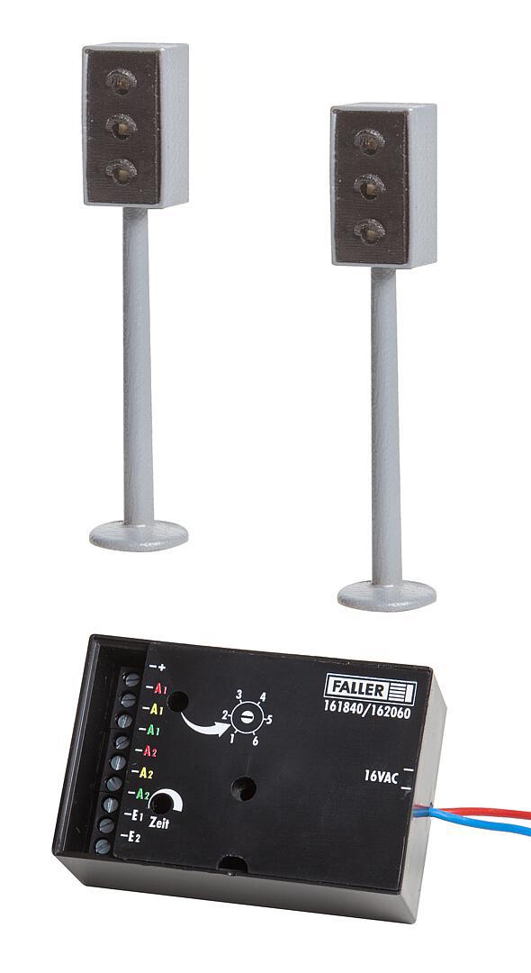 2 Feux à LED avec électronique