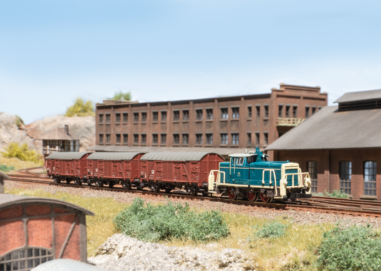 Coffret de train Deutsche Bundespost