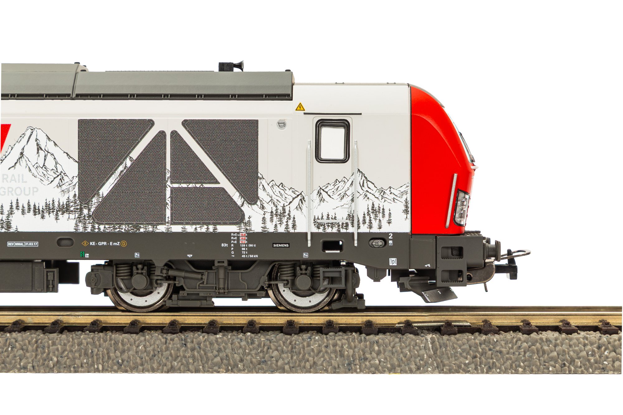BBW Sersa Rhomberg Diesellokomotive BR 247 Vectron X4 DE   Ep VI  ACS