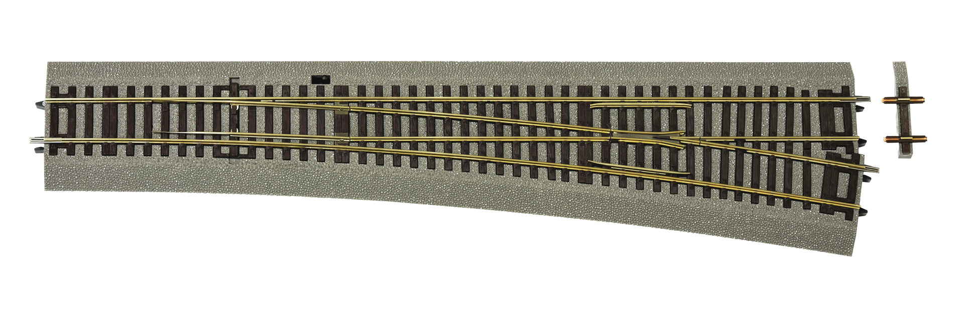 Aiguillage à droite WR 10 à commande manuelle