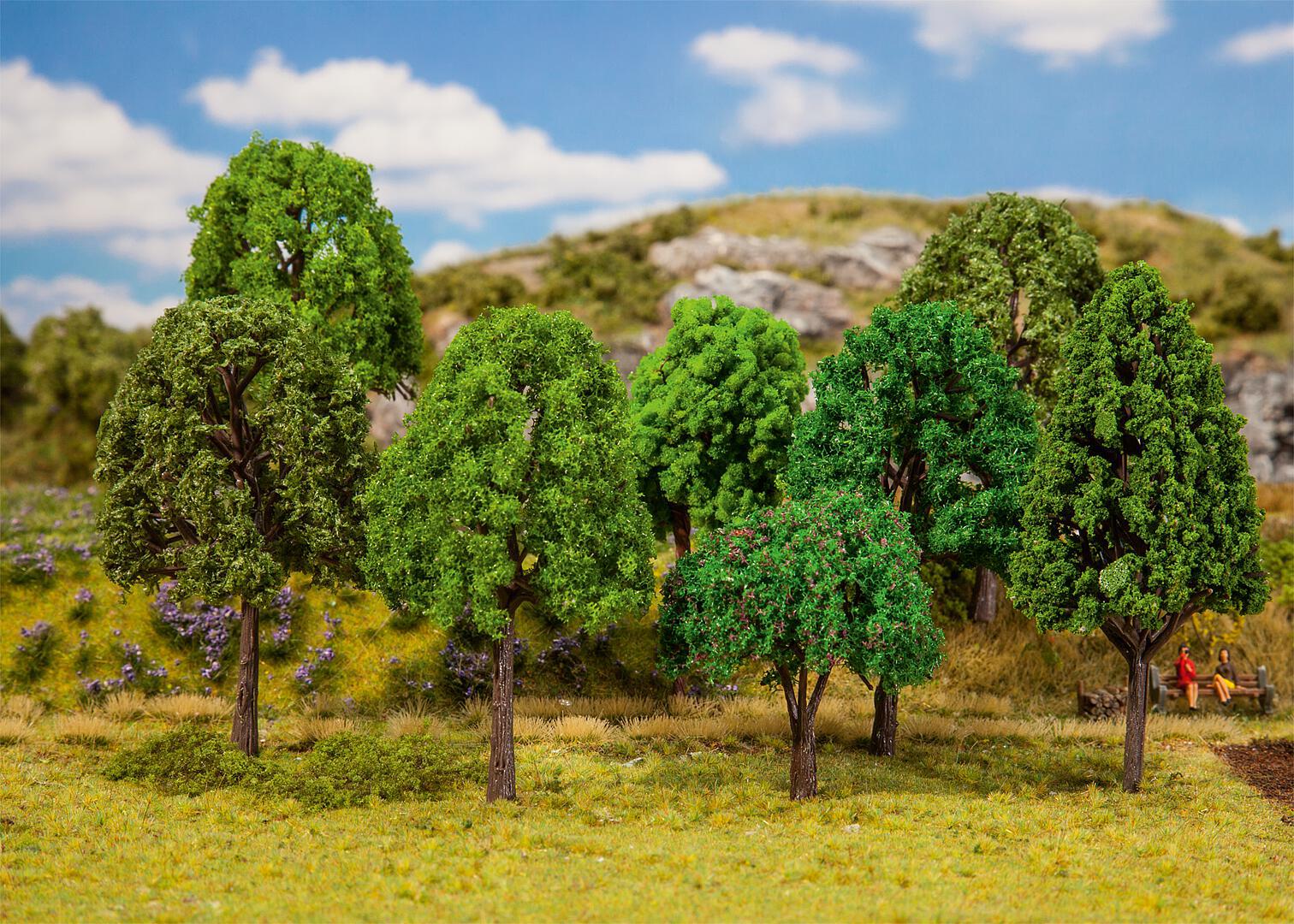 20 Arbres de forêt mixte, assortis