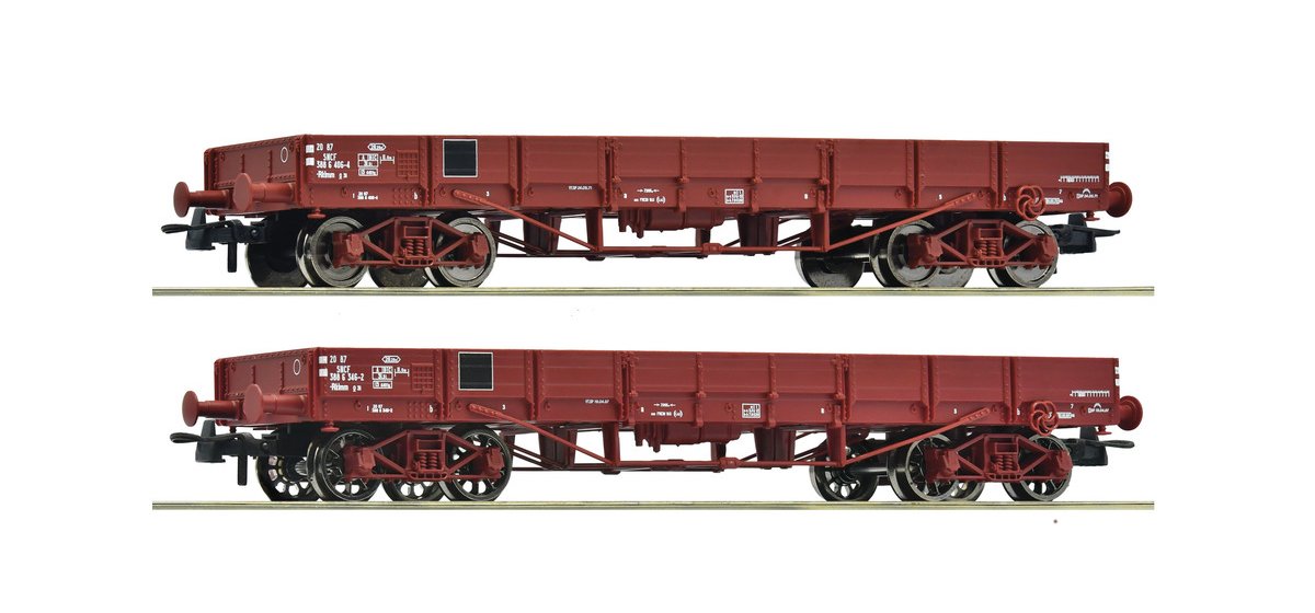 2e coffret de wagons à bords bas SNCF