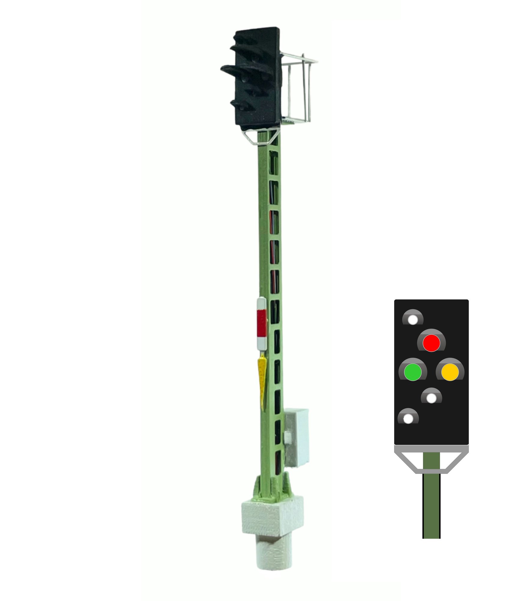 DB - Signal KS multi-section avec Sh1 et Zs1