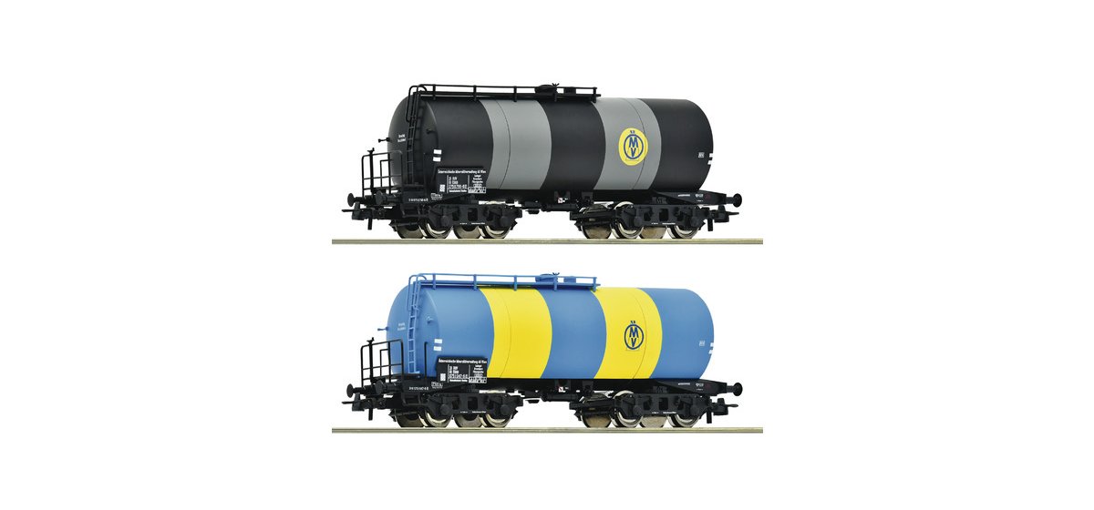 2er Set Kesselwag. OEBB/OEMV