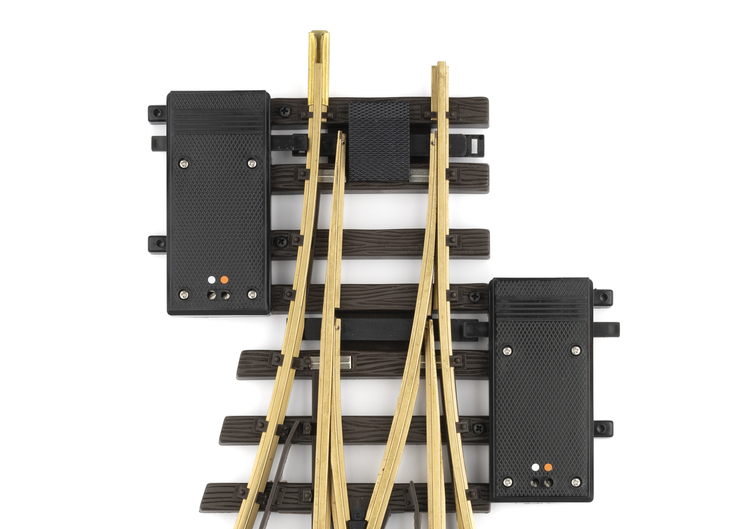 Aiguille triple électrique LGB rayon R1, 30°
