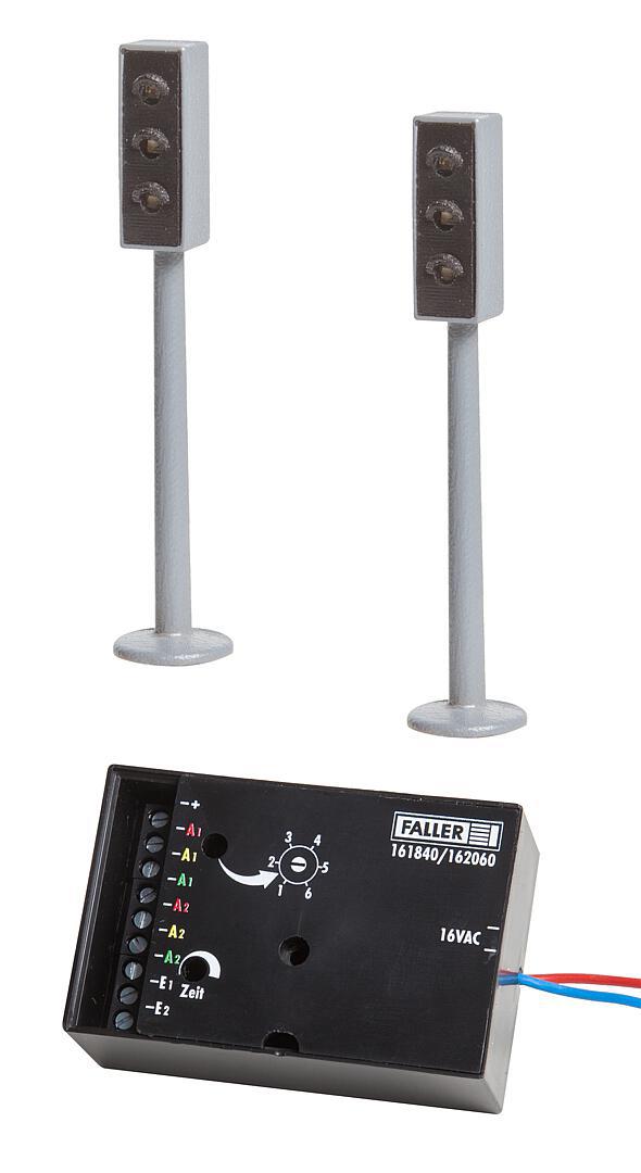 2 Feux à LED avec électronique