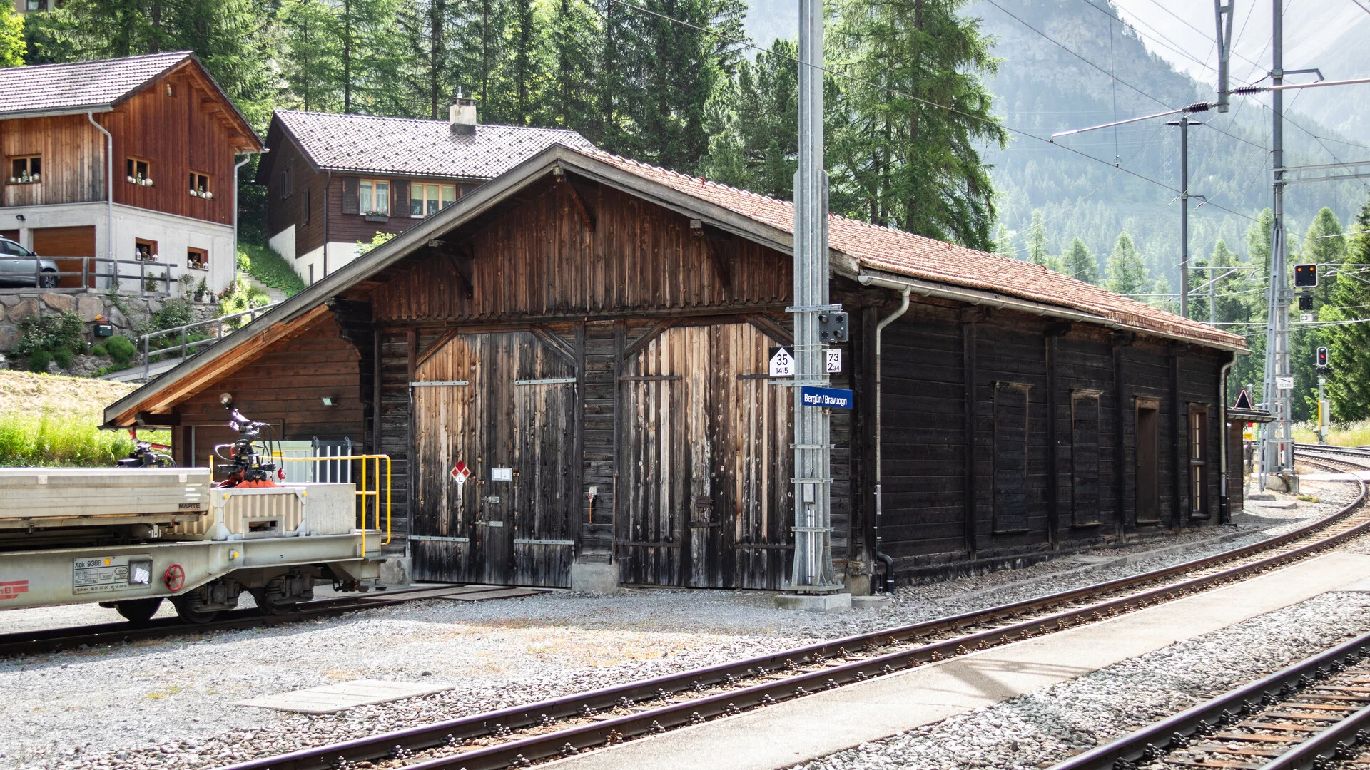 ‘Bergün’ Locomotive Shed