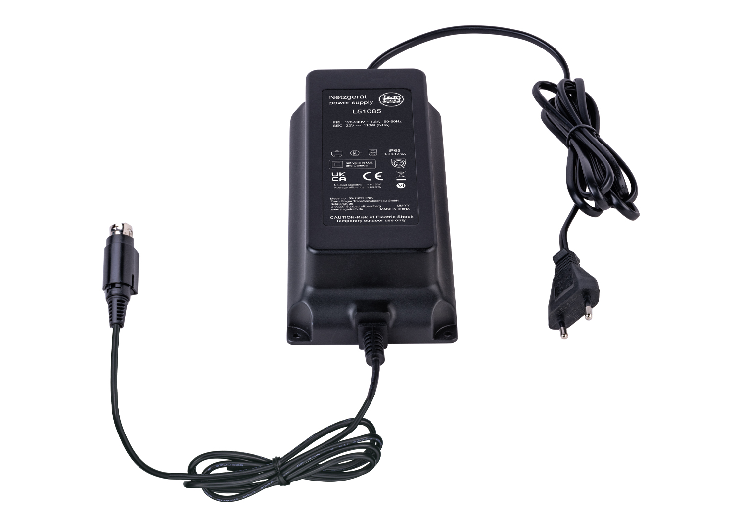 Alimentation à découpage EU 110 VA IP65